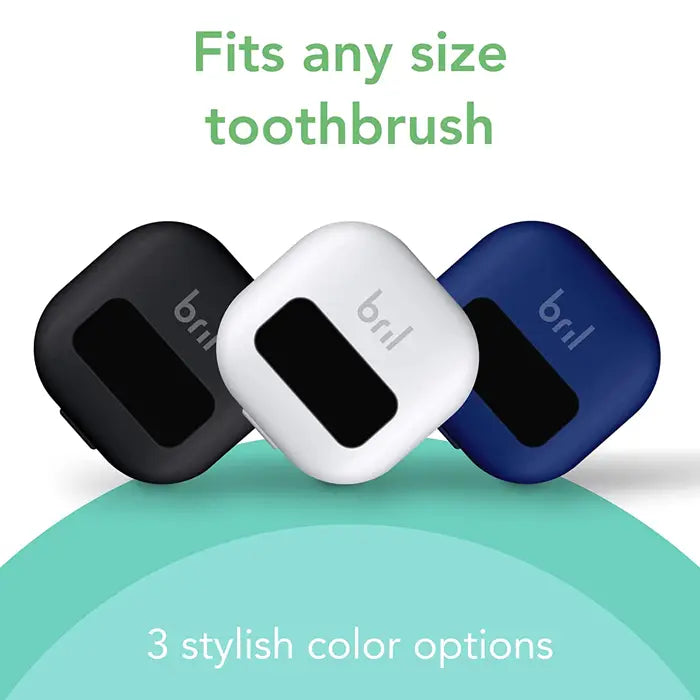 Bril - UV Toothbrush Sanitizer, Portable Sterilizer and Case for Any Toothbrush Size