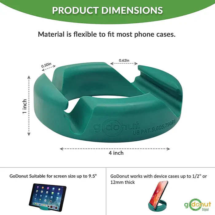 GoDonut - Best Selling Phone Stand For Smartphones and Tablets, Made in USA with Durable Materials