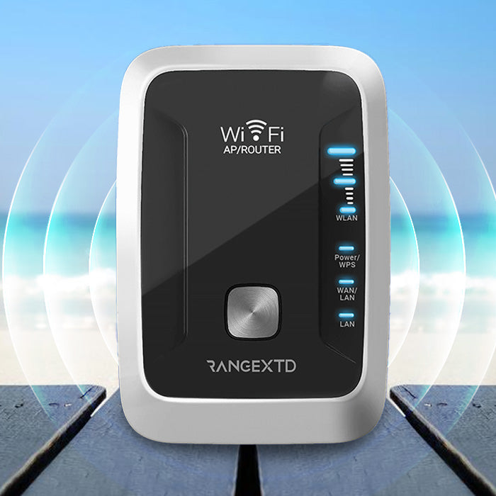 RangeXTD - WiFi Extender Increases Home WiFi Coverage, Up to 300 Mbps - 2.4 GHz Band WiFi Booster