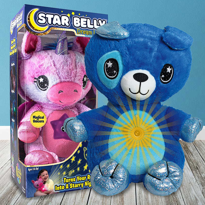 Star Belly Dream Lites - Stuffed Animal Night Light For Kids, Perfect Plush Toys For Snuggling And Cuddling At Bedtime