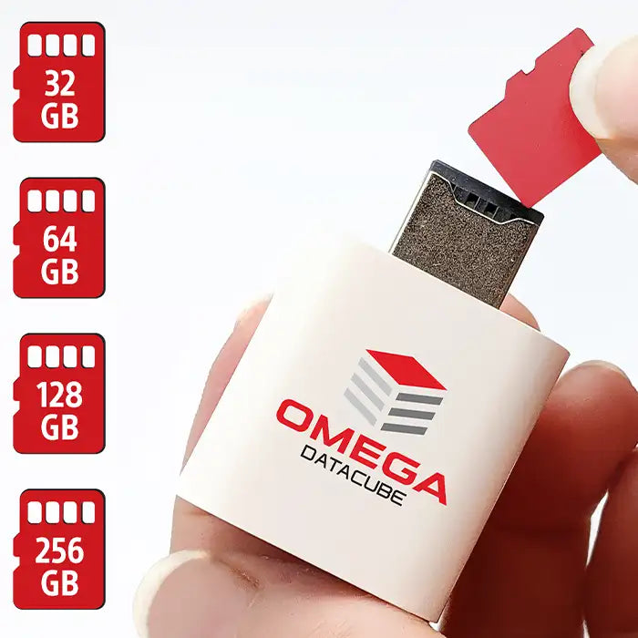 Omega DataCube - Auto Backup and Organize Photos, Videos and Other Files while Charging Your Phone